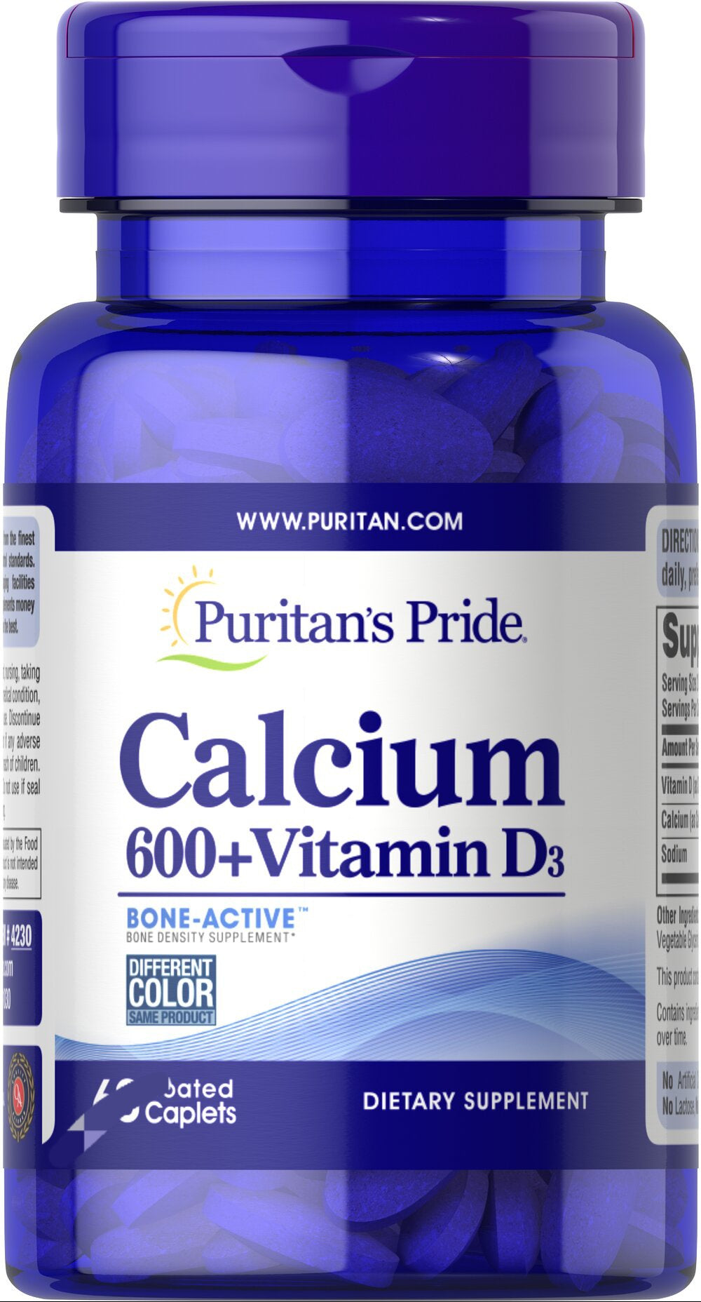 Calcium 600 + Vitamin D3 250caplets