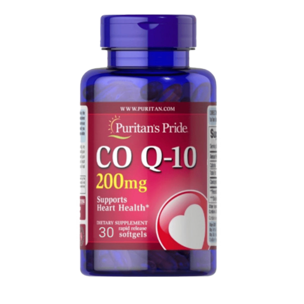CO Q-10 200 mg, 60 softgels