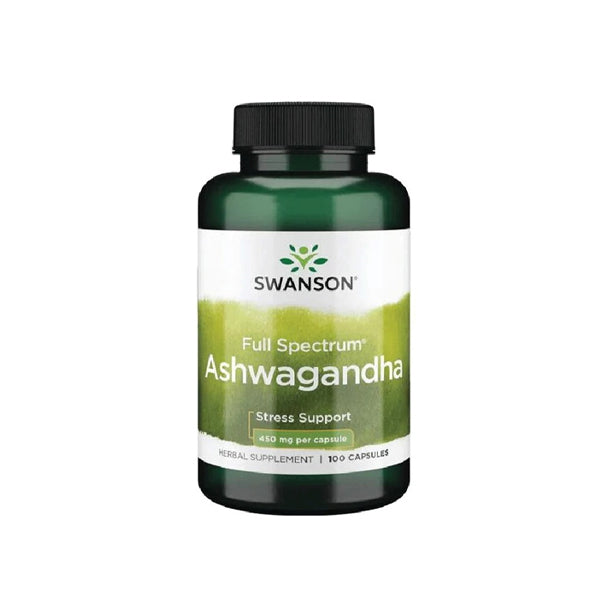 Full Spectrum Ashwagandha - 450mg, 100 Caps