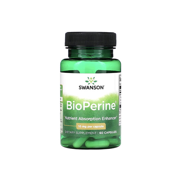 BioPerine, 10 mg, 60 Capsules