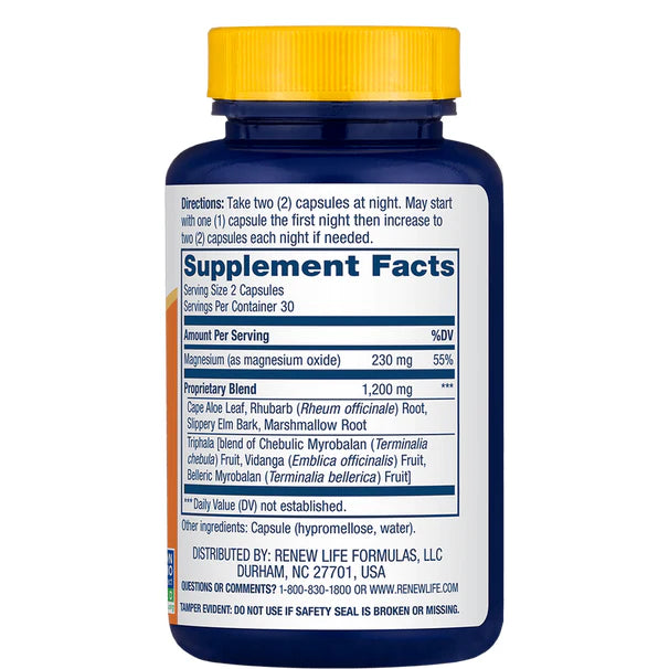 Cleanse More Overnight Formula 60 Vegetarian Capsules