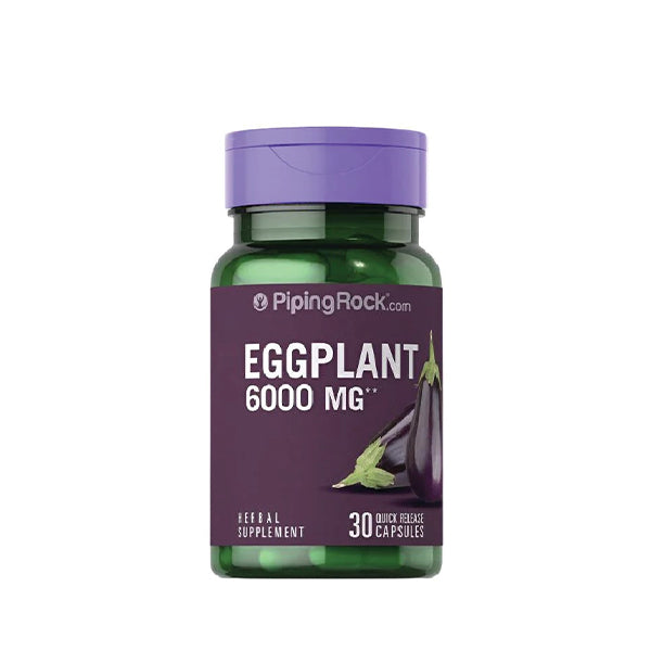 Eggplant Extract, 6000 mg, 30 Quick Release Capsules