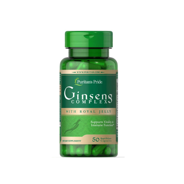 Ginseng Complex 50 Capsules With Royal Jelly