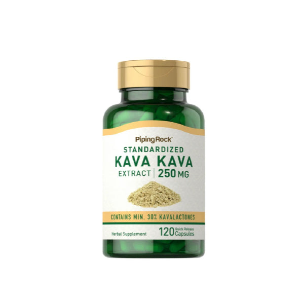 Kava Kava Standardized Extract - 250 mg, 120 Quick Release Capsules