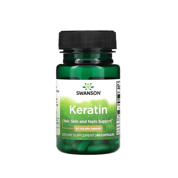 Keratin, 50 mg, 60 Capsules