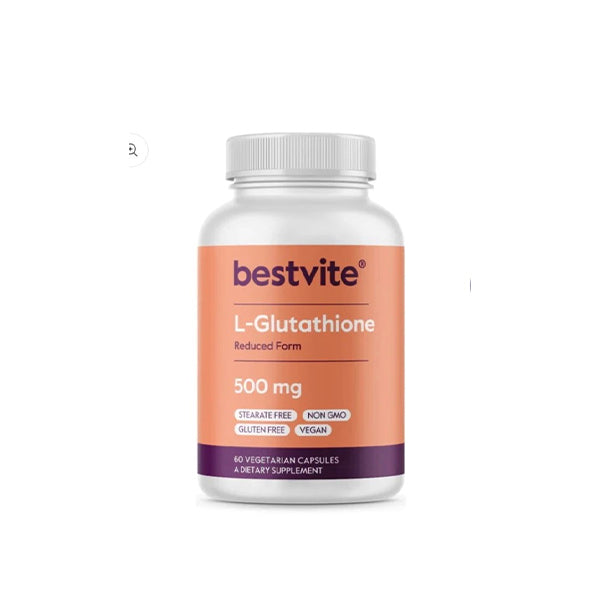 L-Glutathione 500mg 60 Capsules