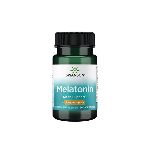 Melatonin - 3mg, 60 Caps