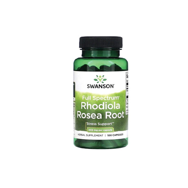 Full Spectrum Rhodiola Rosea Root, 400 mg, 100 Capsules