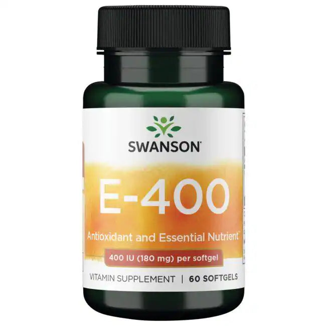 Vitamin E -  400 IU (180 mg), 60 Softgels