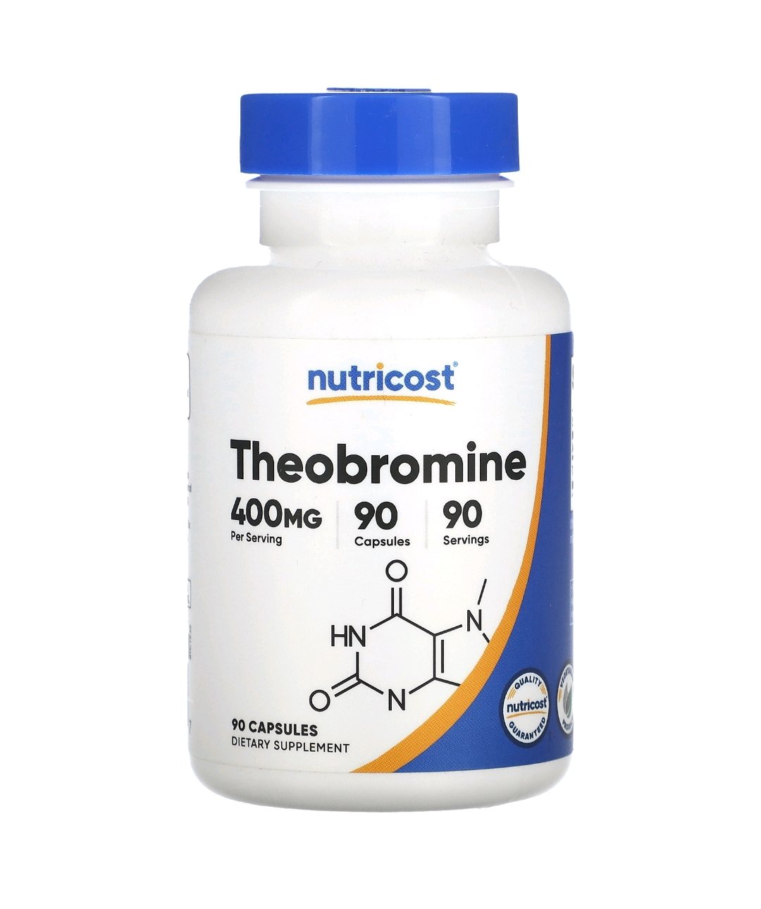 Theobromine, 400 mg, 90 Capsules