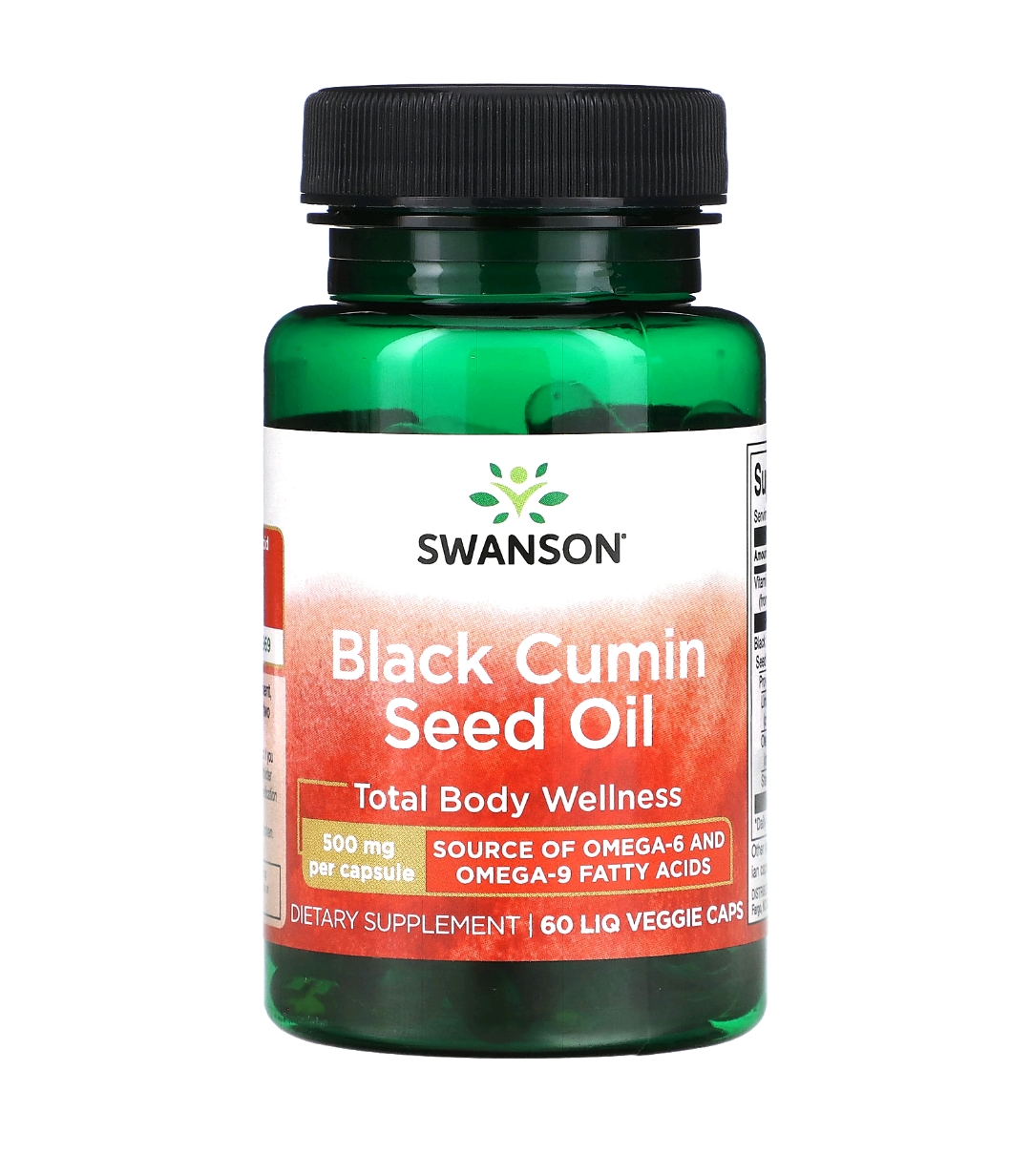 Black Cumin Seed Oil, 500 mg, 60 Liq Veggie Caps