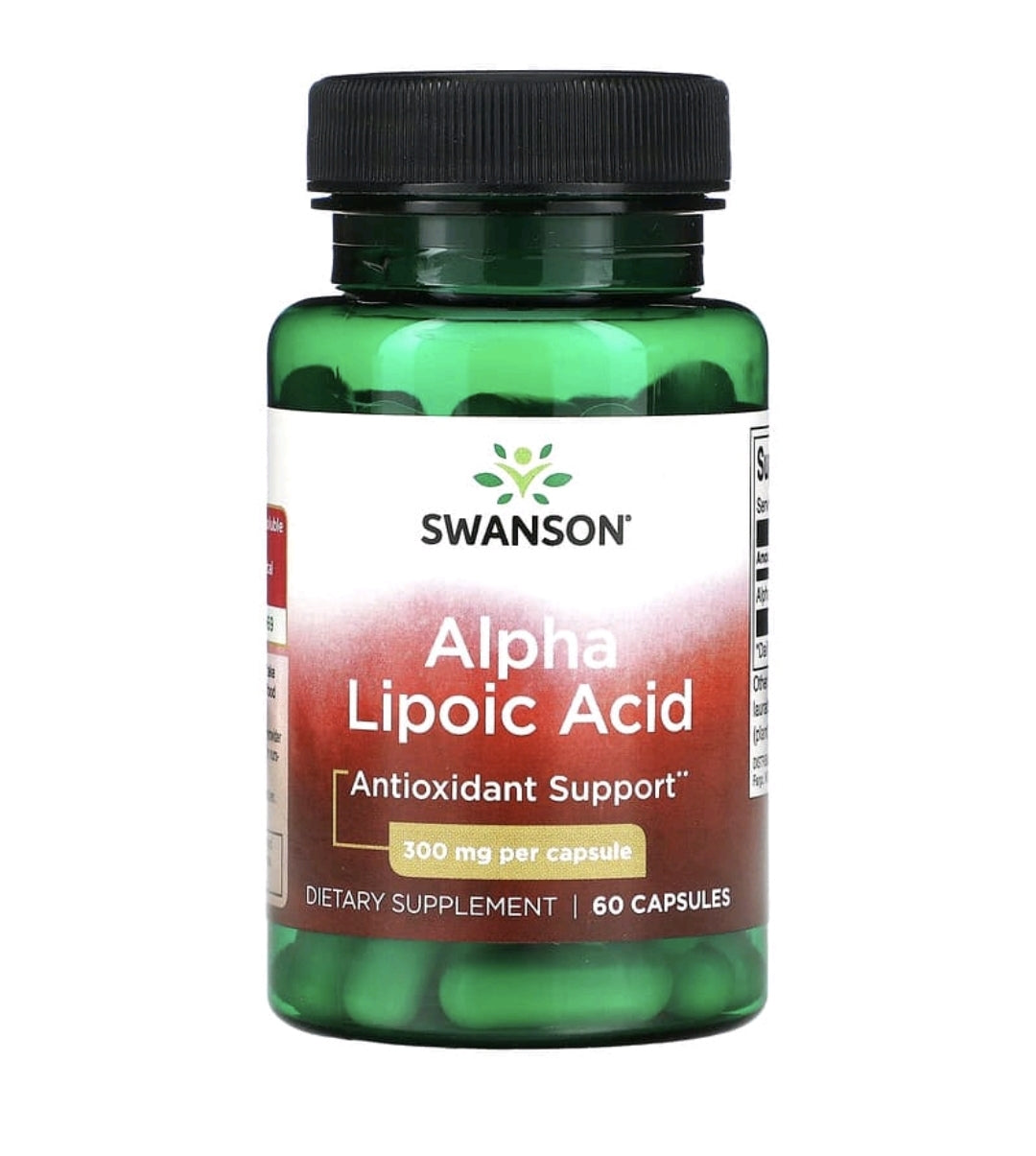Alpha Lipoic Acid 300mg 60caps