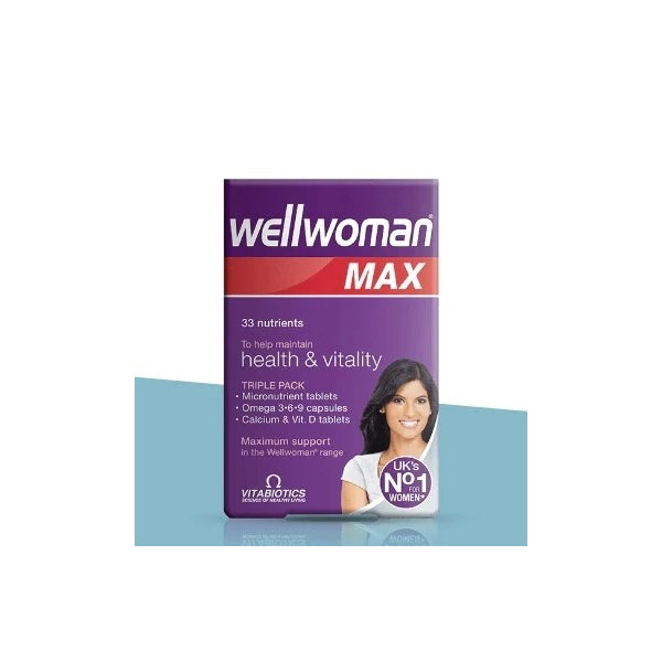 Wellwoman Max
84 Tablets/Capsules