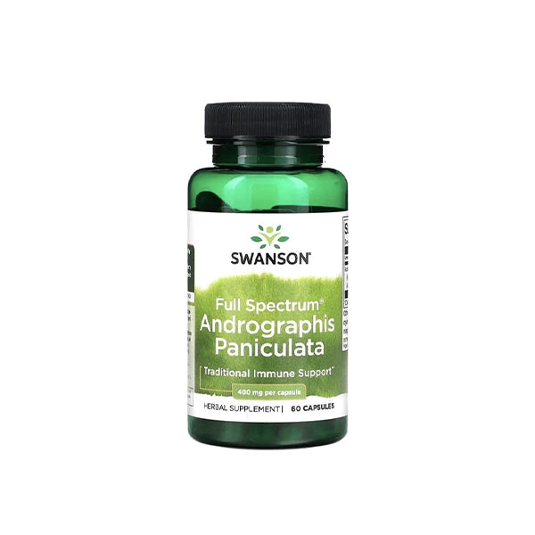 Full Spectrum Andrographis Paniculata, 400 mg, 60 Capsules