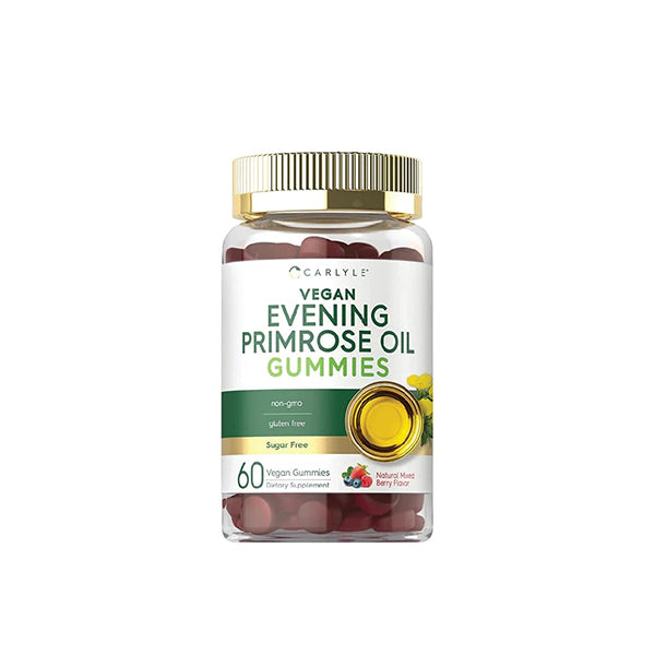 Evening Primrose Oil | 60 Gummies | Mixed Berry Flavor