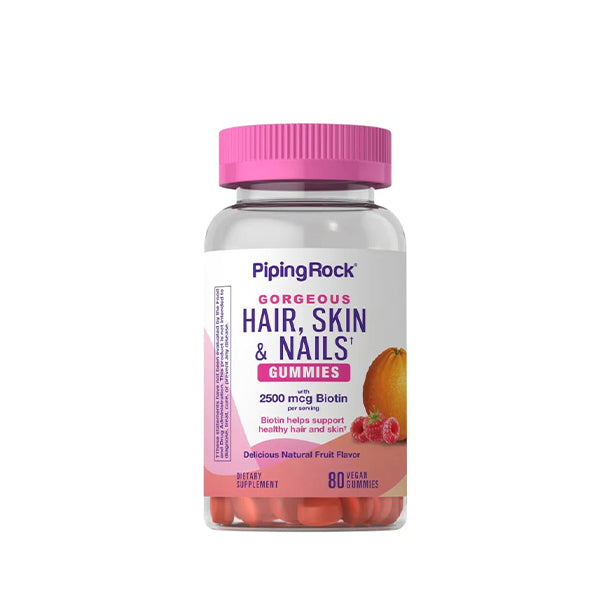 Hair, Skin & Nails Gummies, 80 Gummies