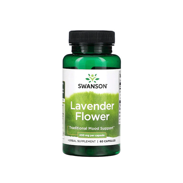 Lavender Flower, 400 mg, 60 Capsules