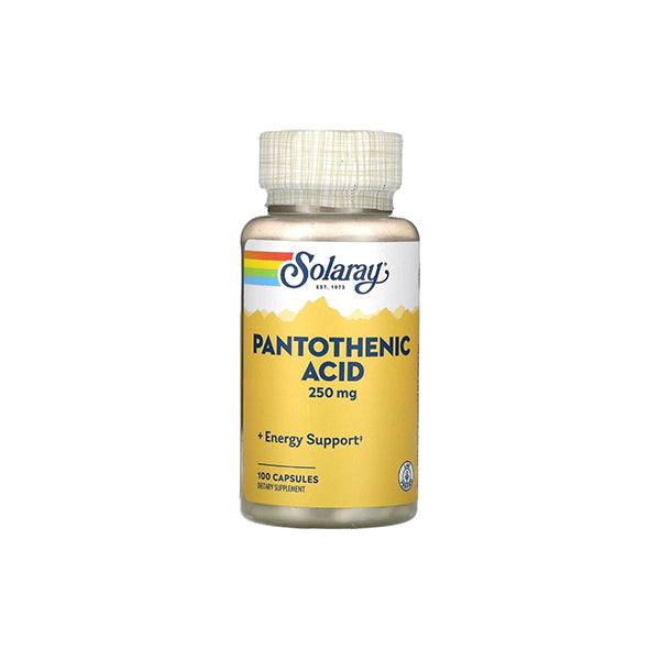 Panthothenic Acid, 250 mg, 100 Capsules