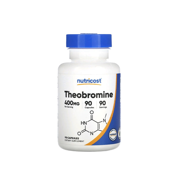 Theobromine, 400 mg, 90 Capsules