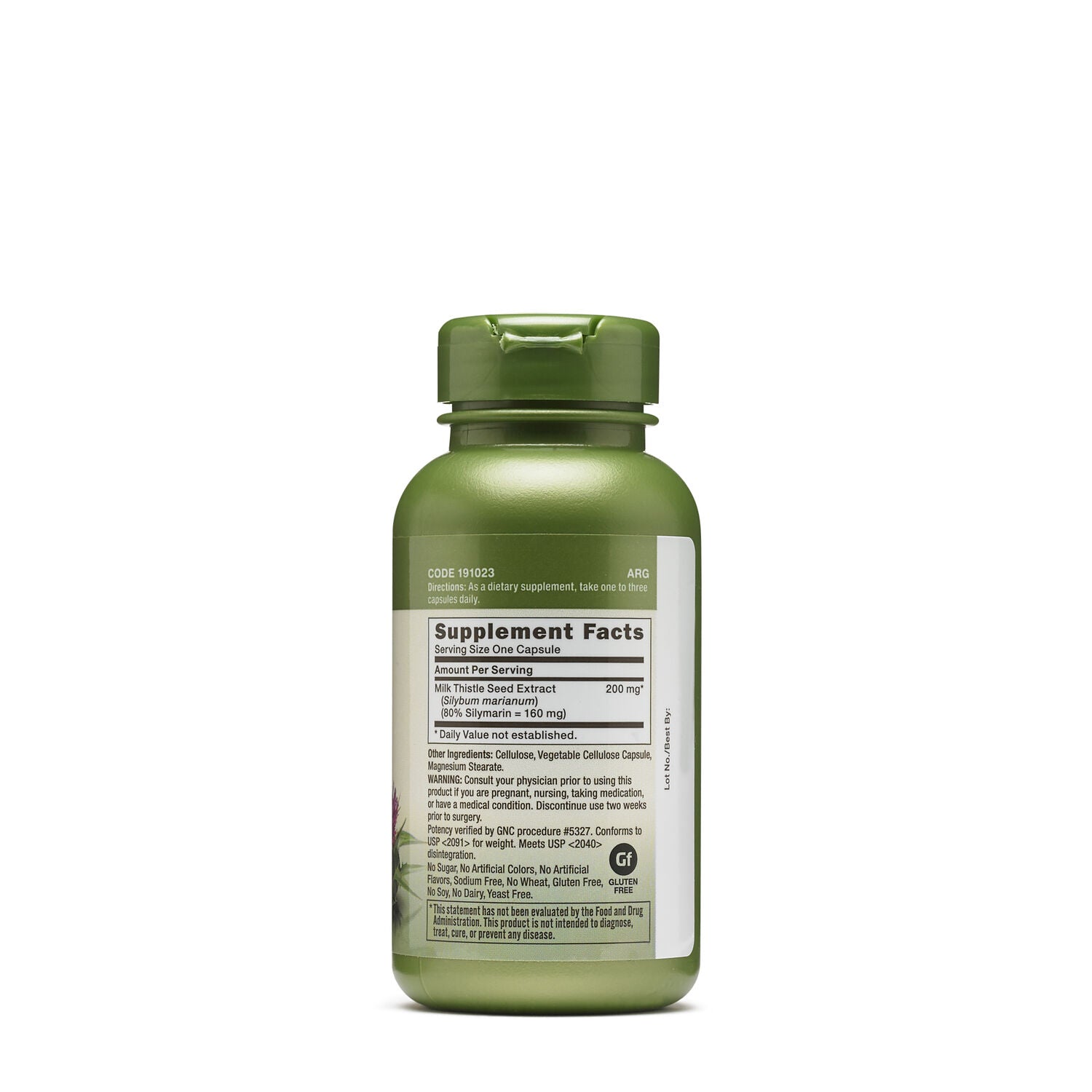 GNC Milk Thistle 200 MG