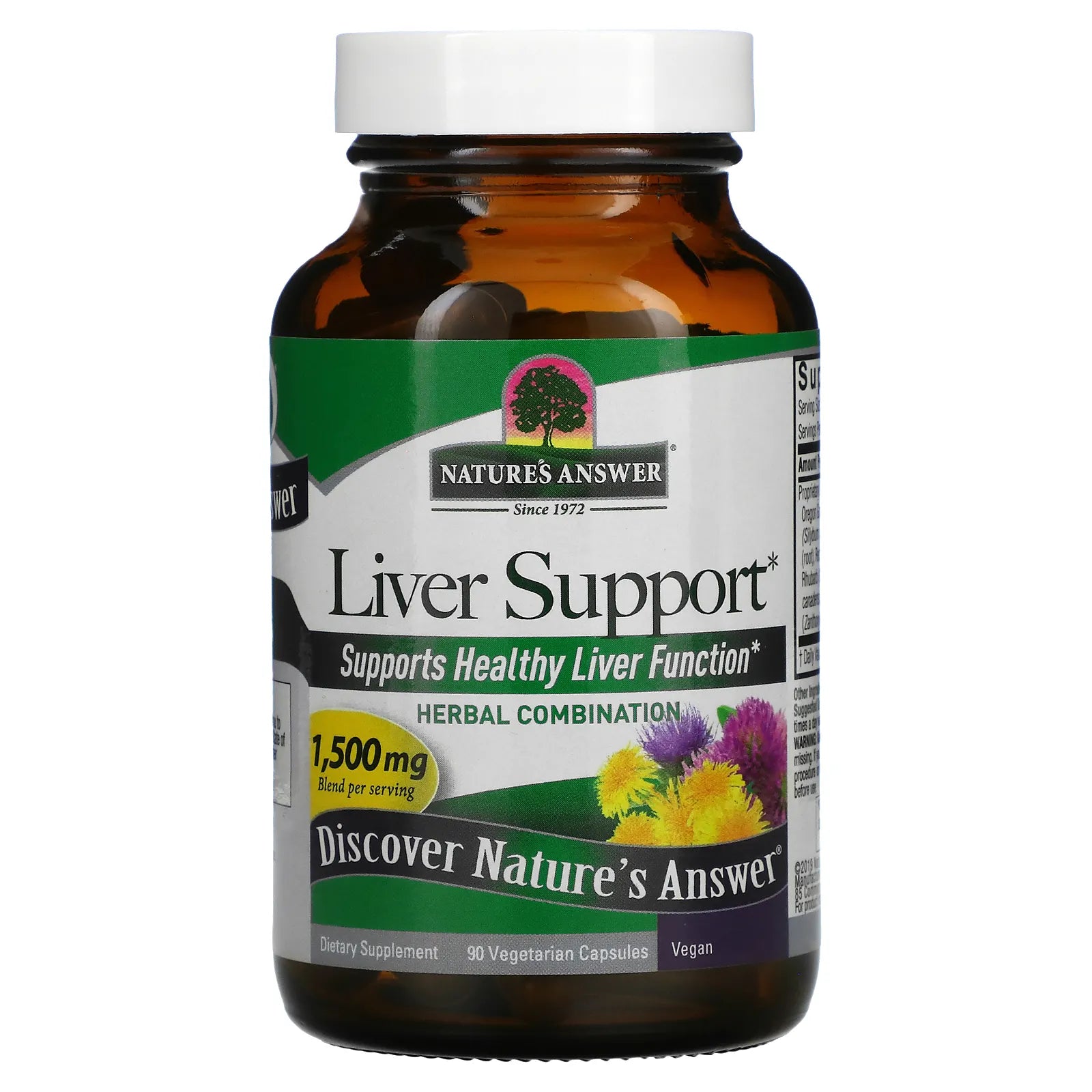 Liver Support, 1500 mg, 90 Vegetarian Capsules