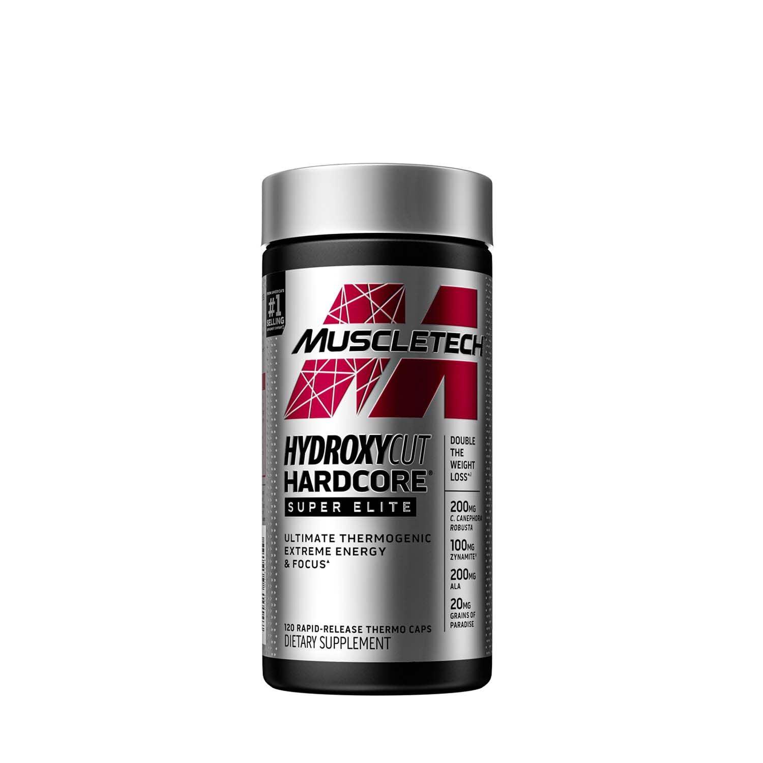 MuscleTech™ HYDROXYCUT HARDCORE® SUPER ELITE - 120 Capsules