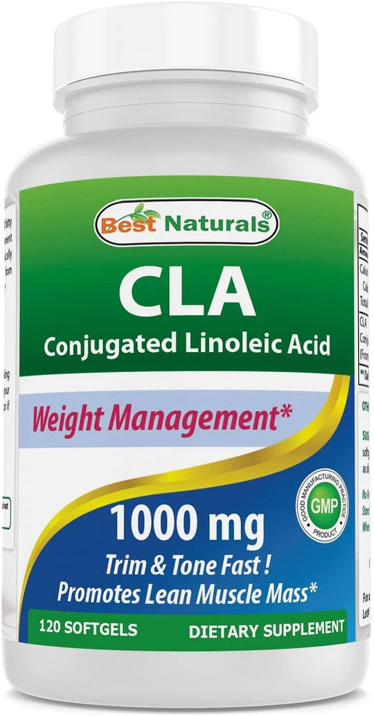 Best Naturals High Potency CLA, 1000 mg, 120 Soft-gels