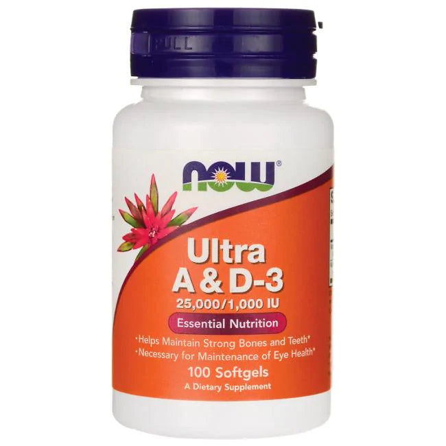 Ultra A & D-3 - 1000IU, 100Sgels