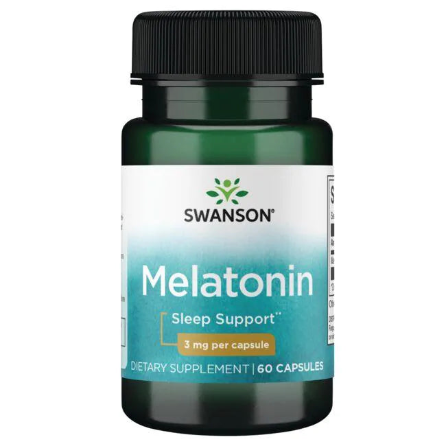 Melatonin - 3mg, 60 Caps