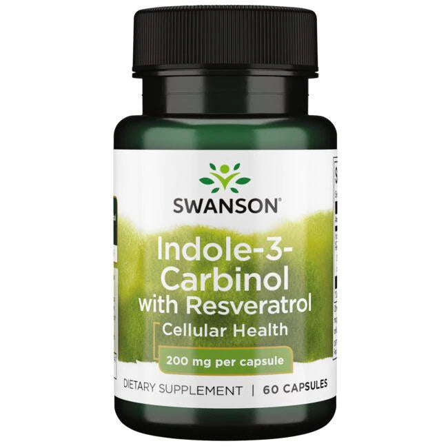Indole-3-Carbinol with Resveratrol - 200 mg
