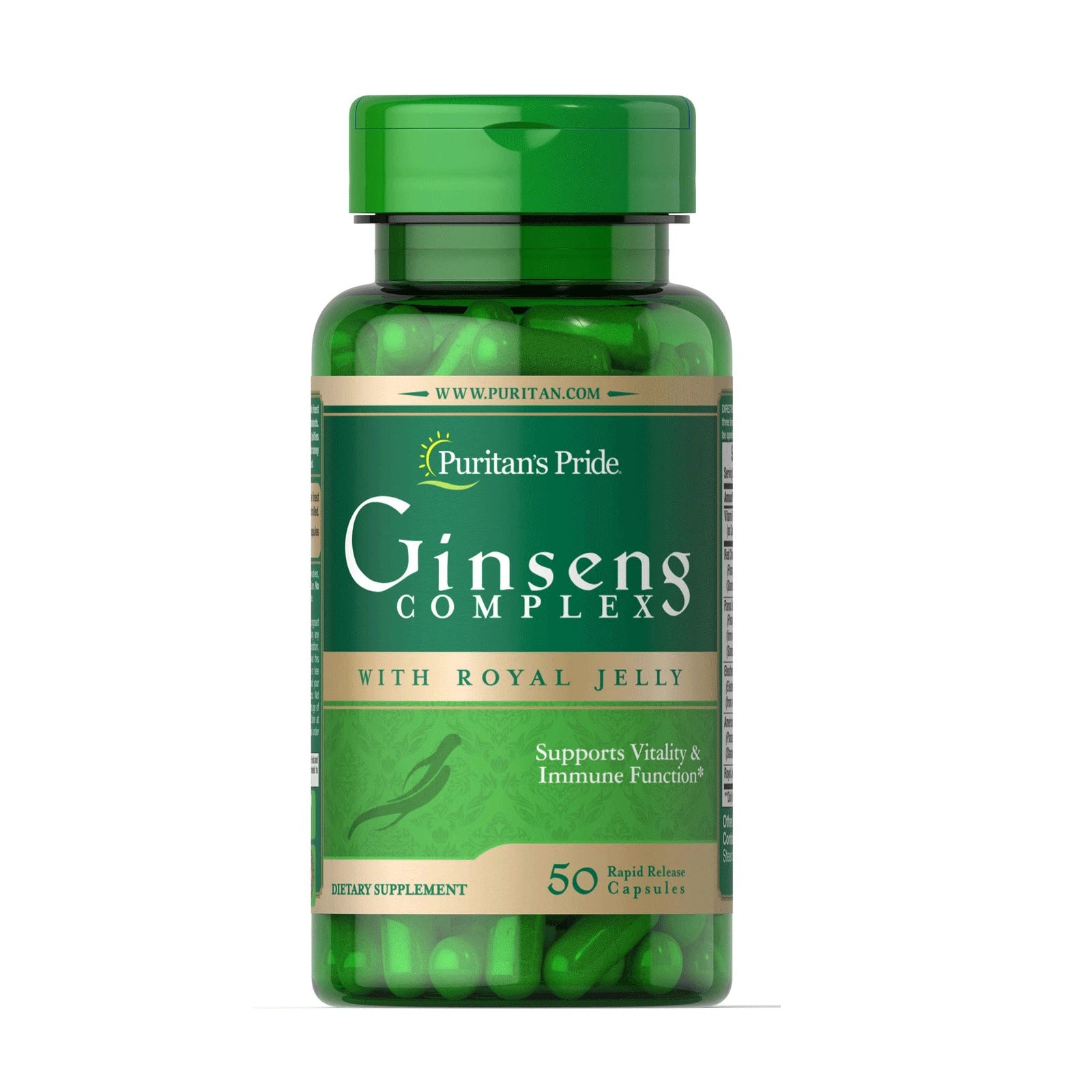 Ginseng Complex 50 Capsules With Royal Jelly