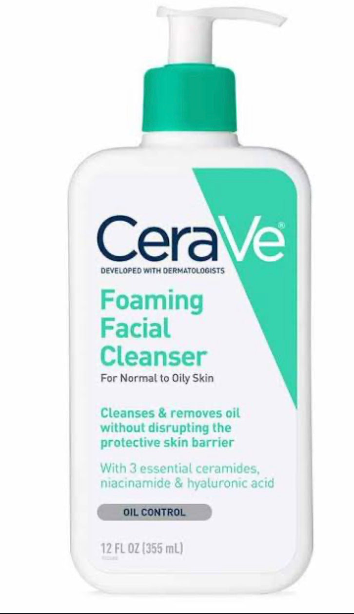 Cerave Foaming Facial cleanser 355ml