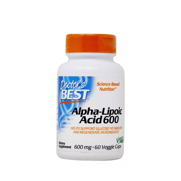 Alpha-Lipoic Acid, 600 mg, 60 Veggie Caps