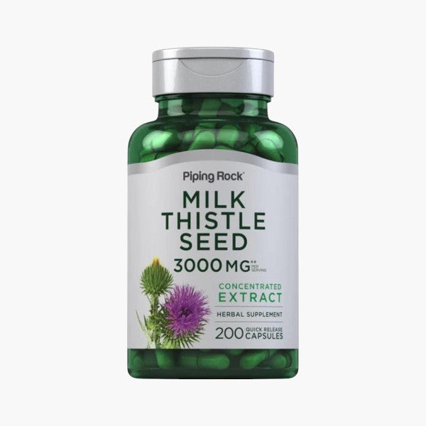 Milk Thistle Seed 3000mg, 200caps