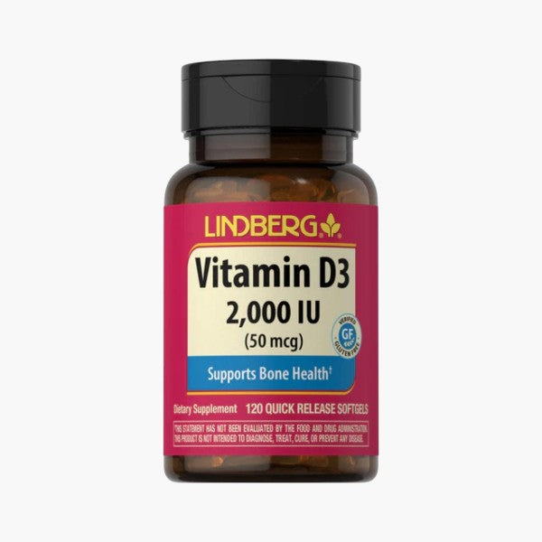 Vitamin D3 2000 IU (50mcg), 120caps