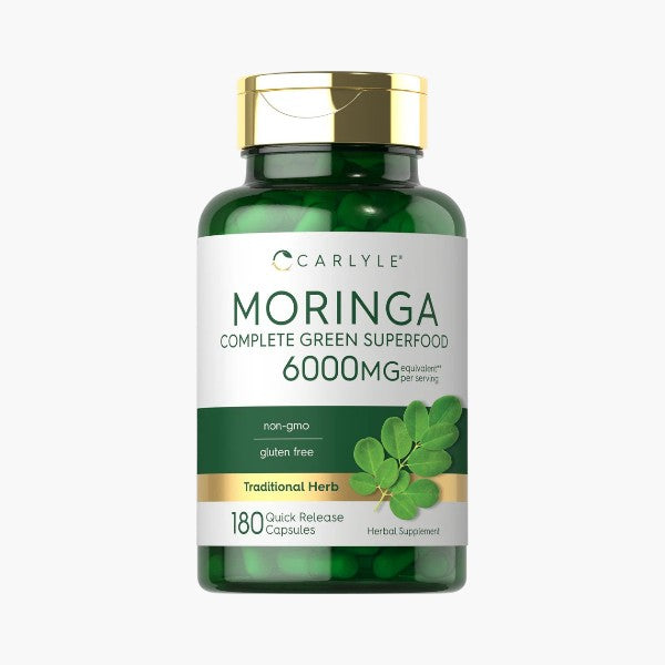 Moringa Oleifera 6000mg per serving | 180 Capsules