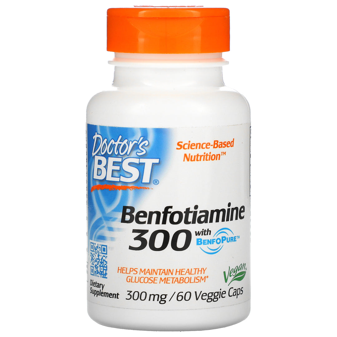 Benfotiamine 300mg with BENFO PURE 60 Veggie Caps