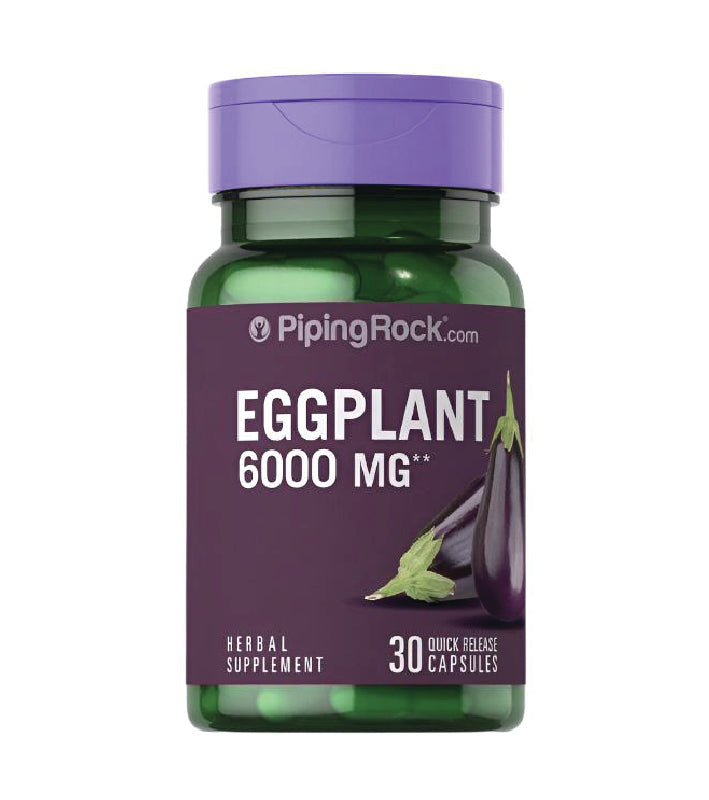 Eggplant Extract, 6000 mg, 30 Quick Release Capsules