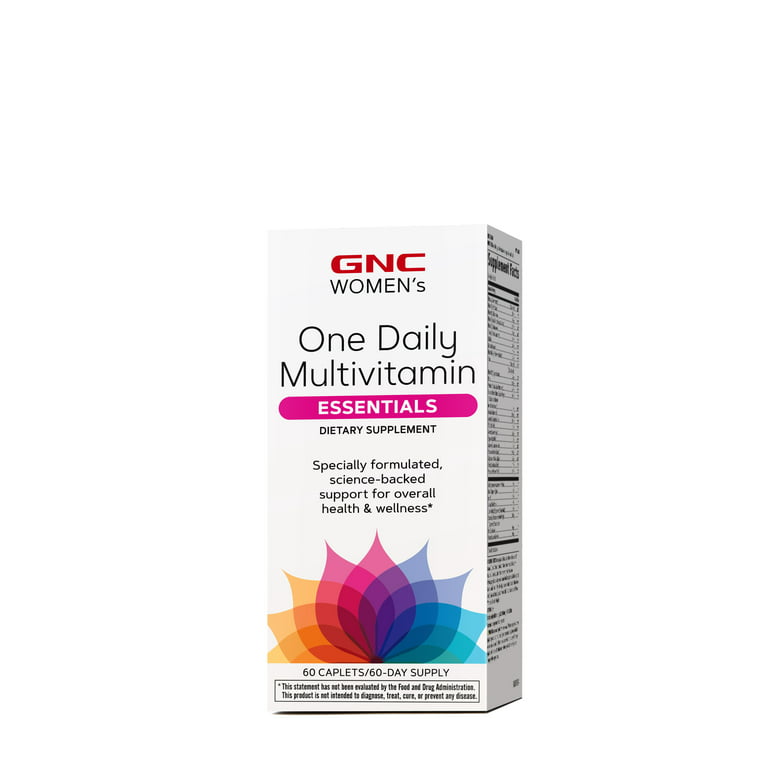 GNC Women's Essentials One Daily Multivitamin, 60 Tablets