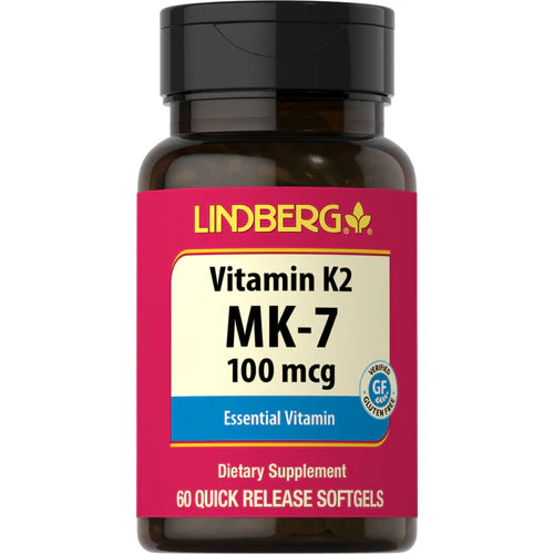 Vitamin K2 MK-7, 100 mcg, 60 Quick Release Softgels