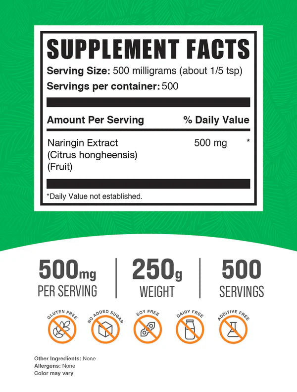 Naringin Powder 500mg 250g