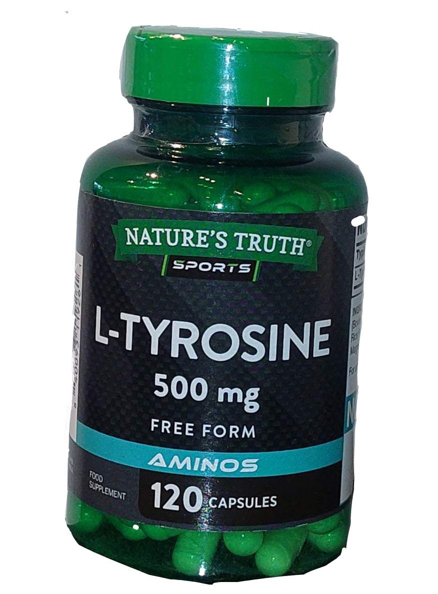 L-Tyrosine 500mg 120Capsules
