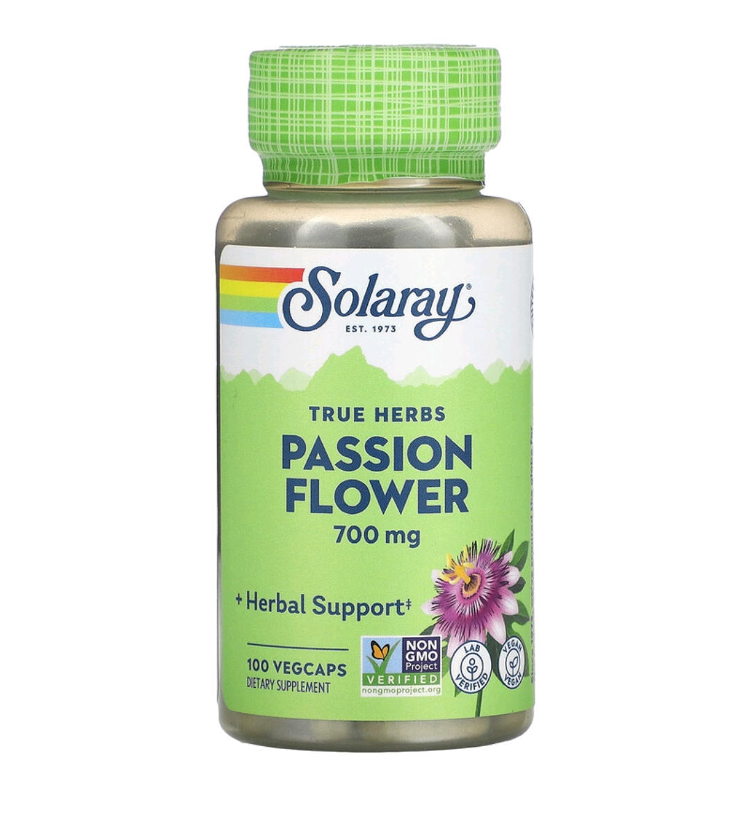 True Herbs, Passion Flower, 350 mg, 100 VegCaps
