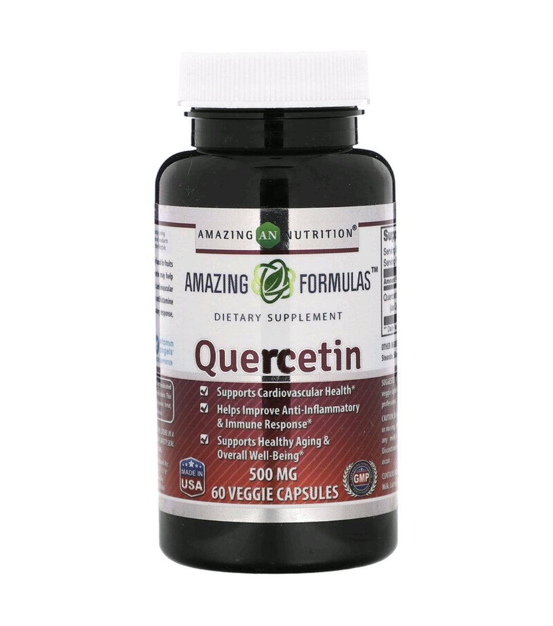 Quercetin, 500 mg, 60 Veggie Capsules