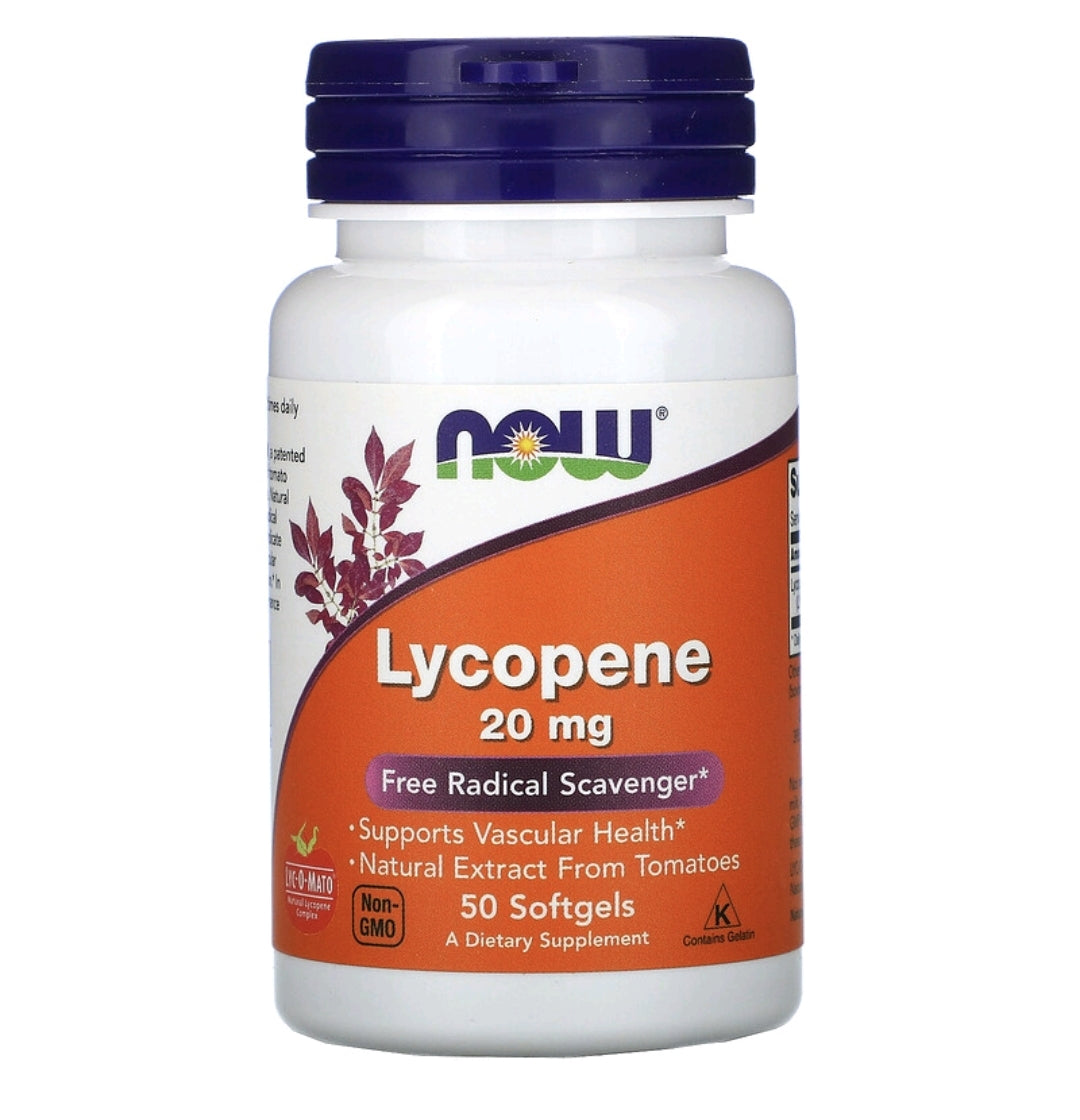Lycopene, 20 mg, 50 Softgels
