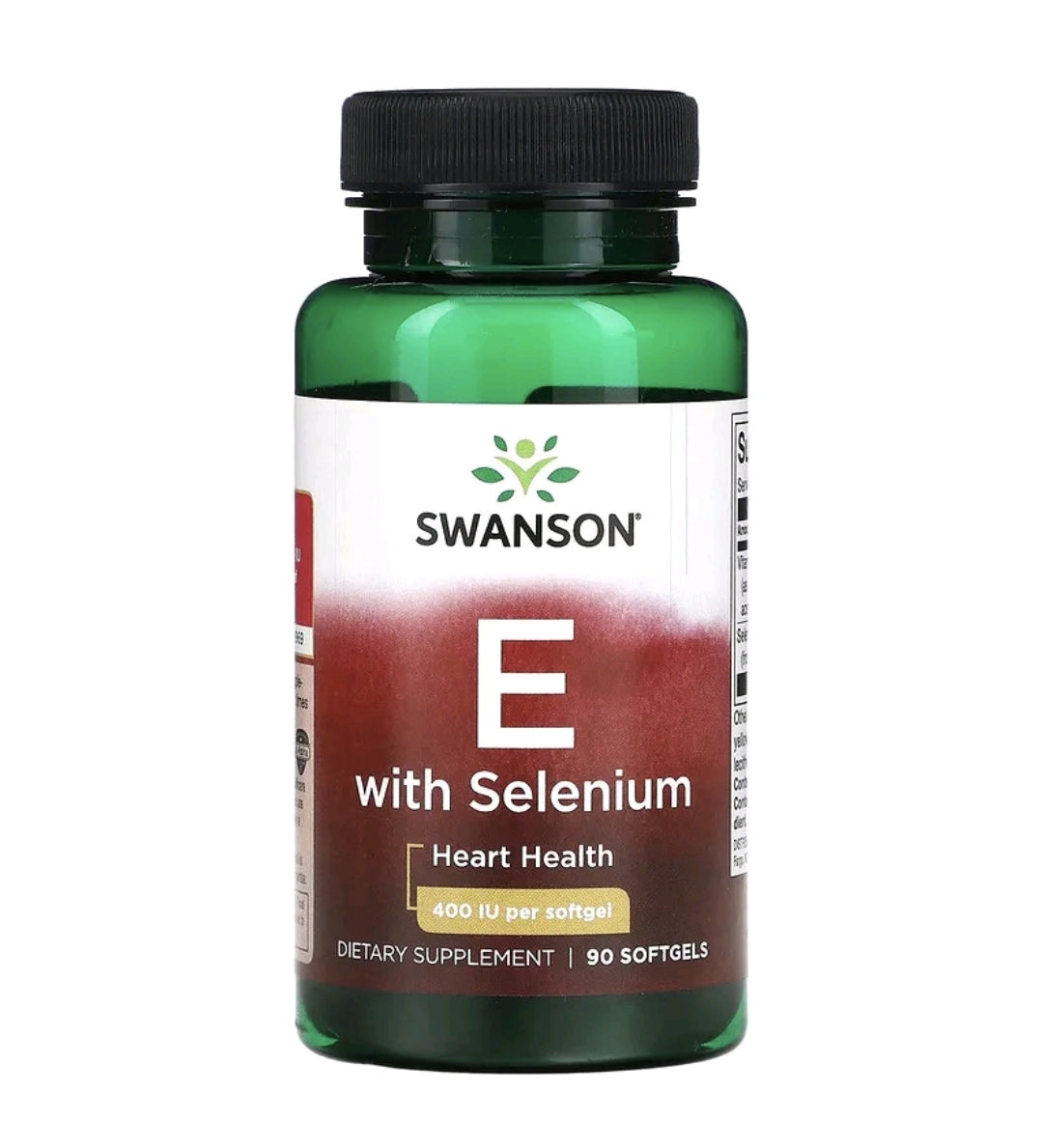 Vitamin E with Selenium, 400 IU, 90 Softgels