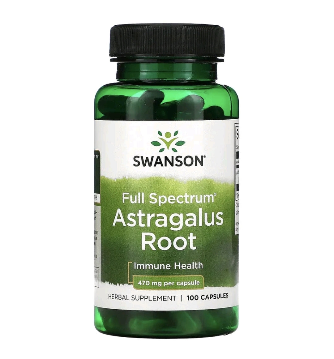 Full Spectrum Astragalus Root, 470 mg, 100 Capsules