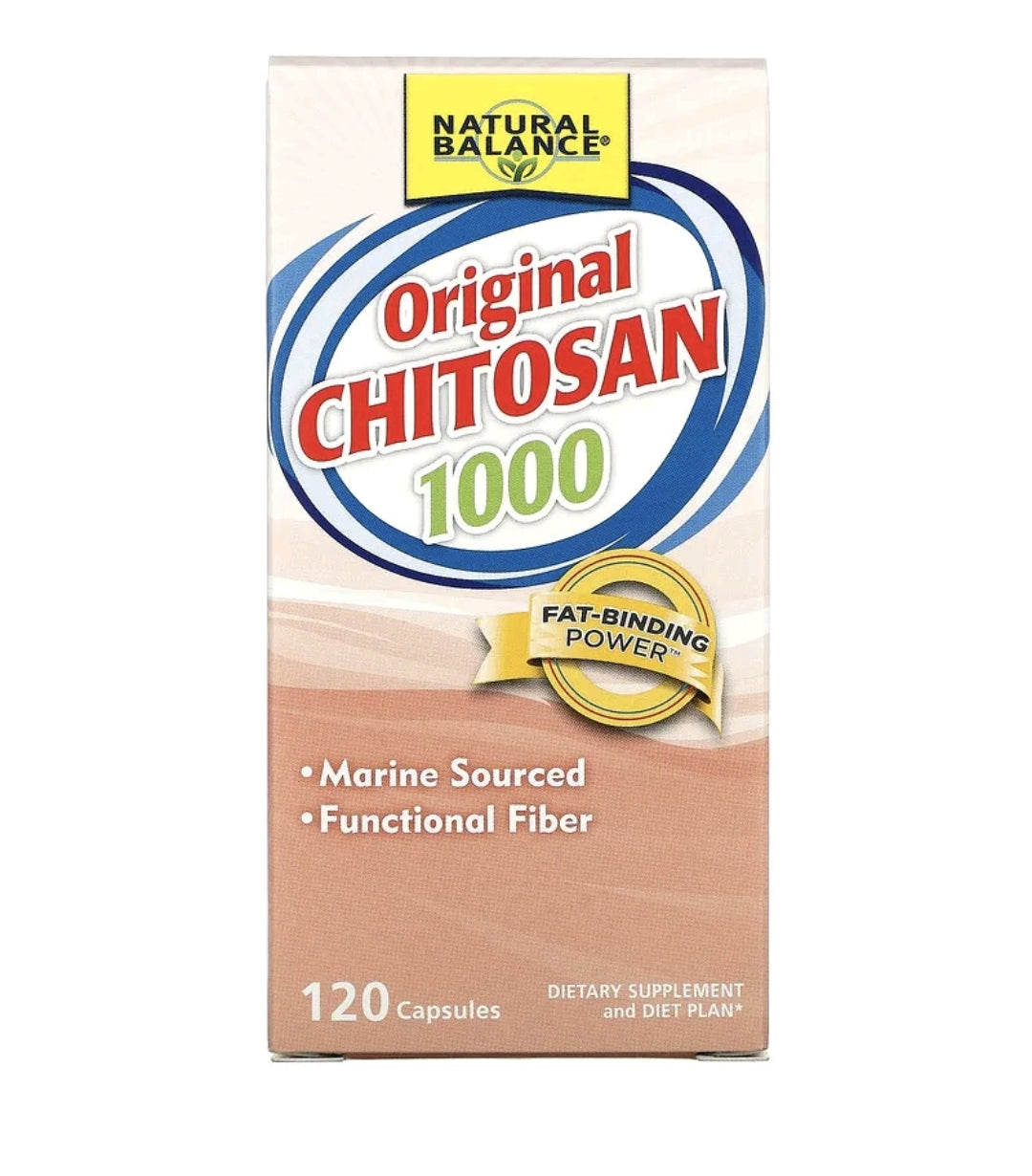 Original Chitosan, 1,000 mg, 120 Capsules (250 mg per Capsule)