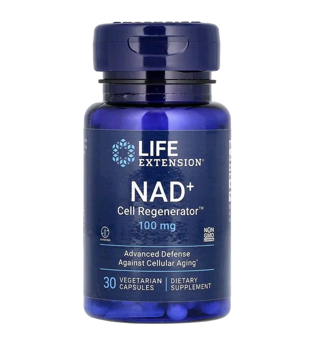 NAD+ Cell Regenerator, 100 mg, 30 Vegetarian Capsules