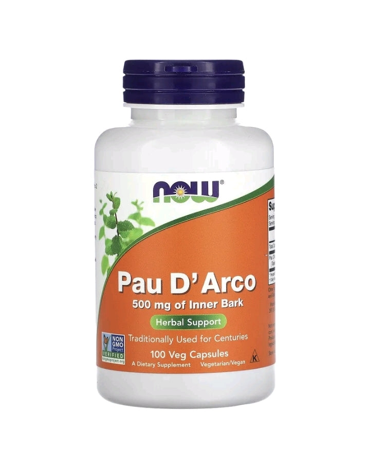 Pau D'Arco, 100 Veg Capsules